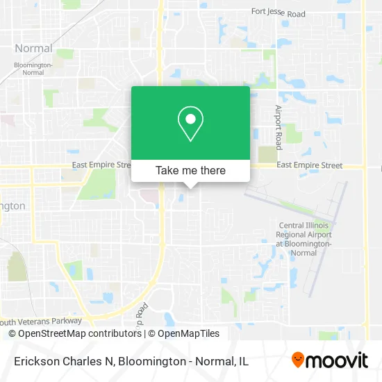 Erickson Charles N map