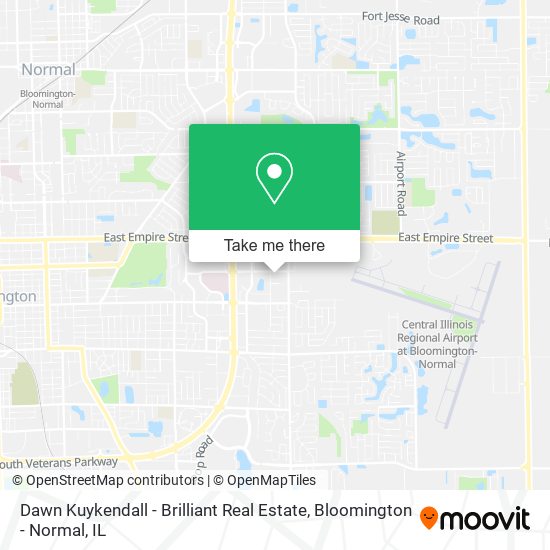Dawn Kuykendall - Brilliant Real Estate map