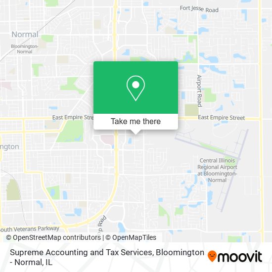 Mapa de Supreme Accounting and Tax Services