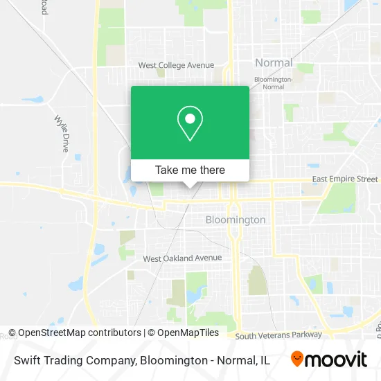 Swift Trading Company map