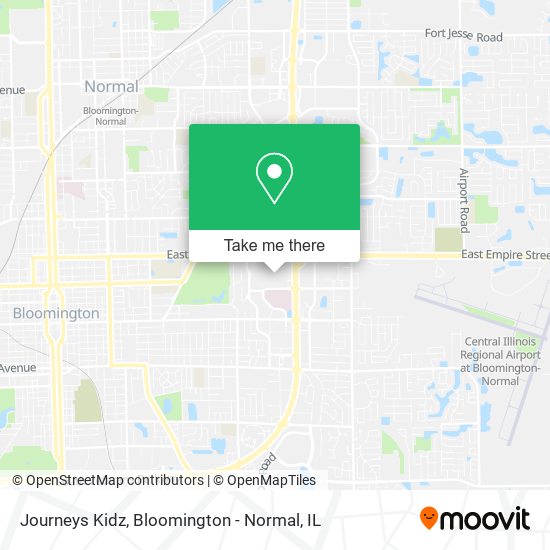Mapa de Journeys Kidz