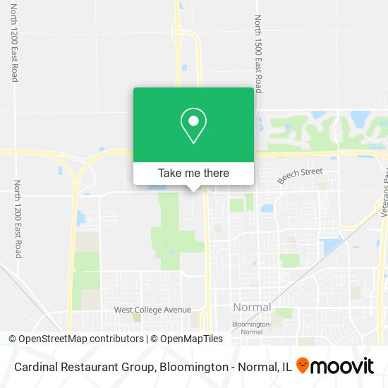 Mapa de Cardinal Restaurant Group