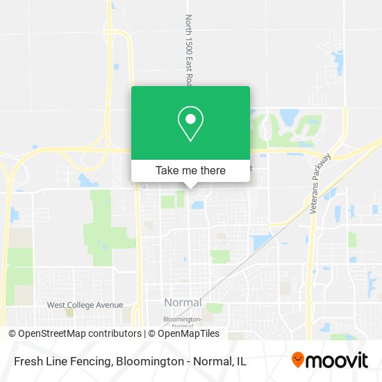 Fresh Line Fencing map