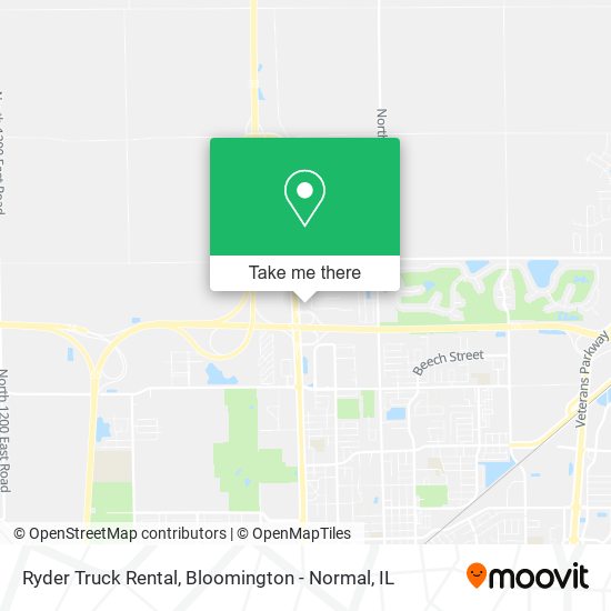 Mapa de Ryder Truck Rental