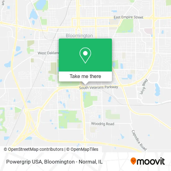 Powergrip USA map