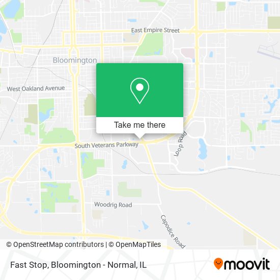 Fast Stop map