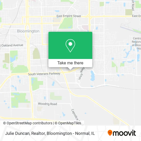 Julie Duncan, Realtor map