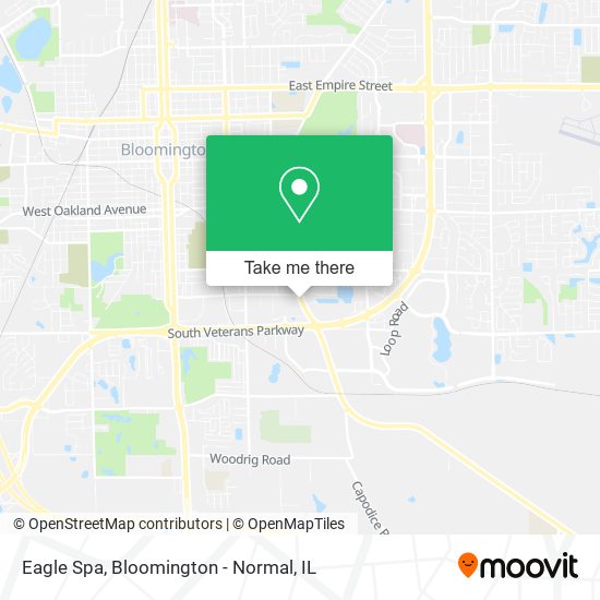 Eagle Spa map