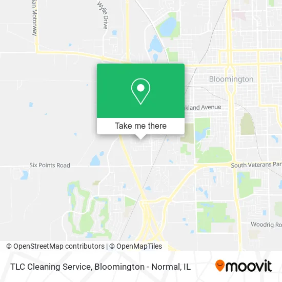 TLC Cleaning Service map