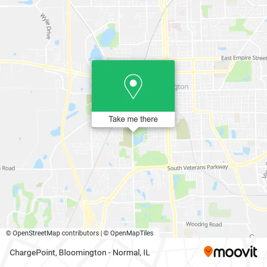 ChargePoint map