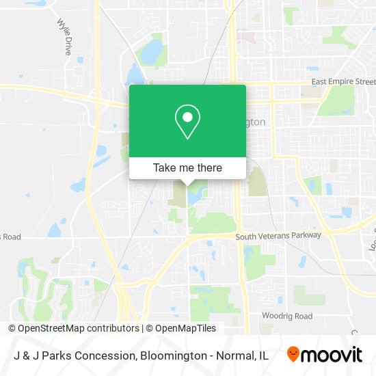 J & J Parks Concession map