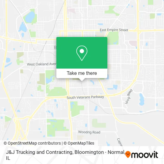 J&J Trucking and Contracting map