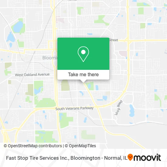 Fast Stop Tire Services Inc. map
