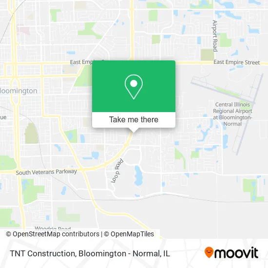 TNT Construction map