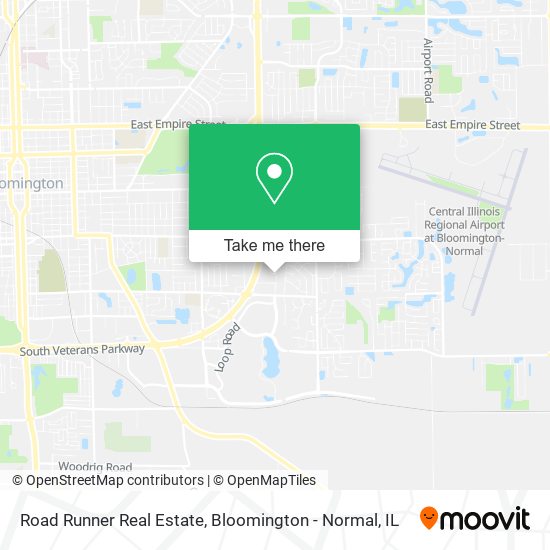 Mapa de Road Runner Real Estate
