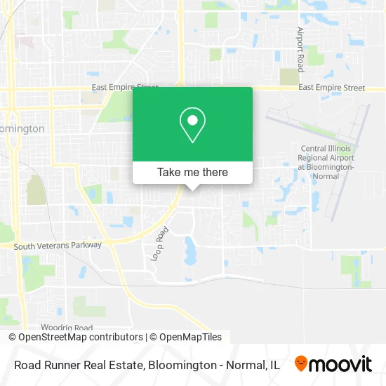 Road Runner Real Estate map