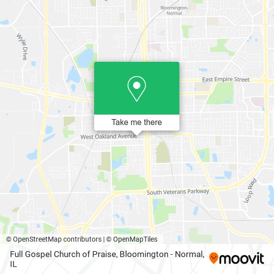 Full Gospel Church of Praise map