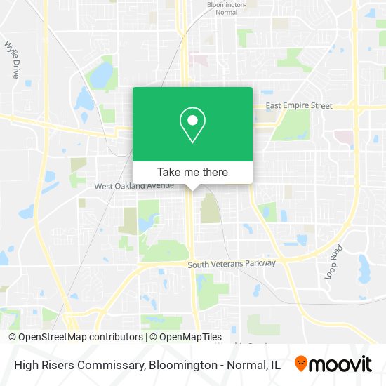 Mapa de High Risers Commissary