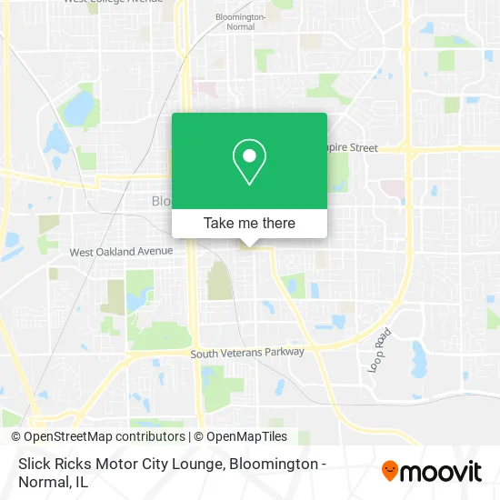 Slick Ricks Motor City Lounge map