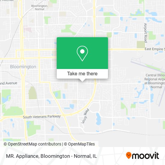 MR. Appliance map