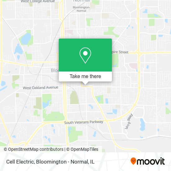 Mapa de Cell Electric