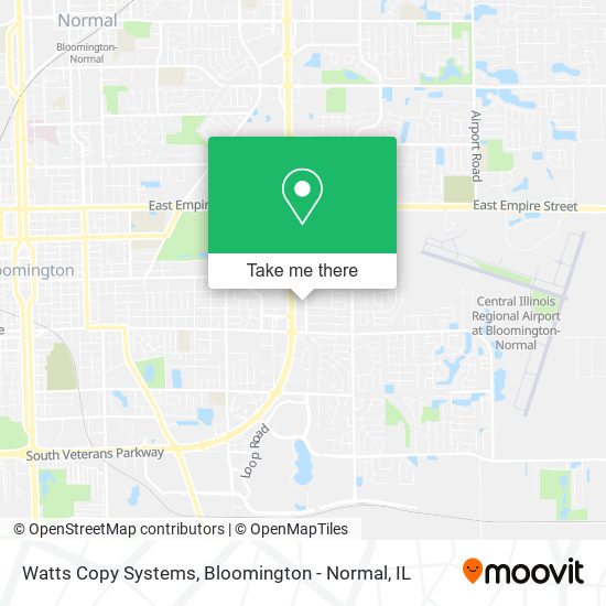Watts Copy Systems map