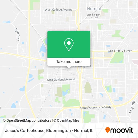 Mapa de Jesus's Coffeehouse