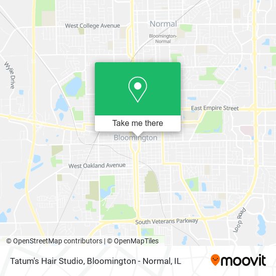 Tatum's Hair Studio map