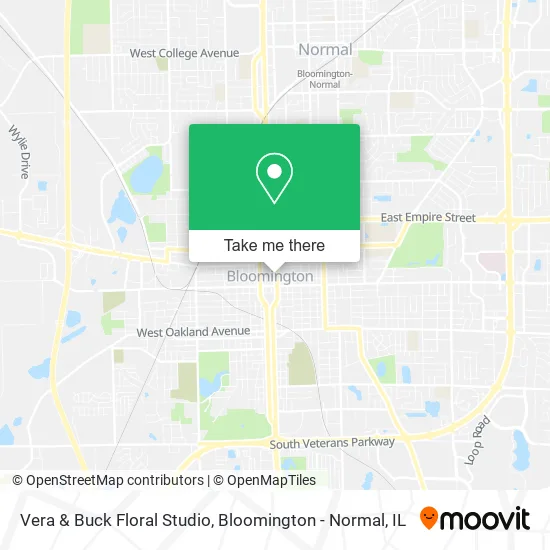 Vera & Buck Floral Studio map