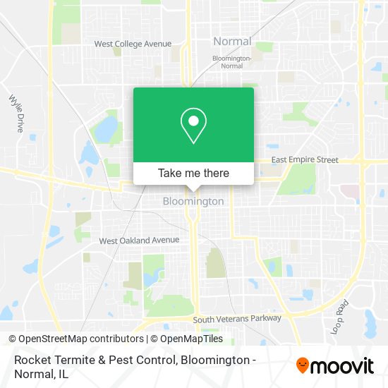 Mapa de Rocket Termite & Pest Control