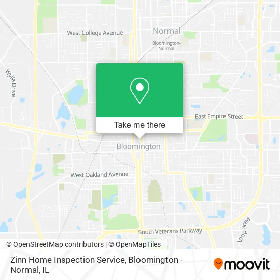 Mapa de Zinn Home Inspection Service