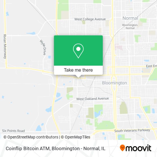Coinflip Bitcoin ATM map