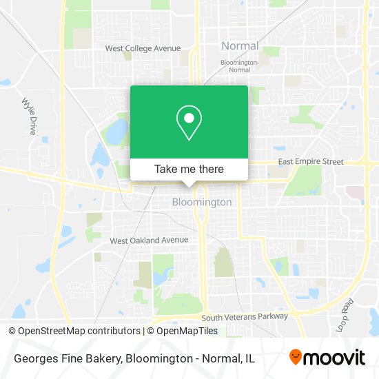 Georges Fine Bakery map