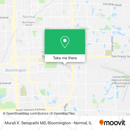 Murali K. Senapathi MD map