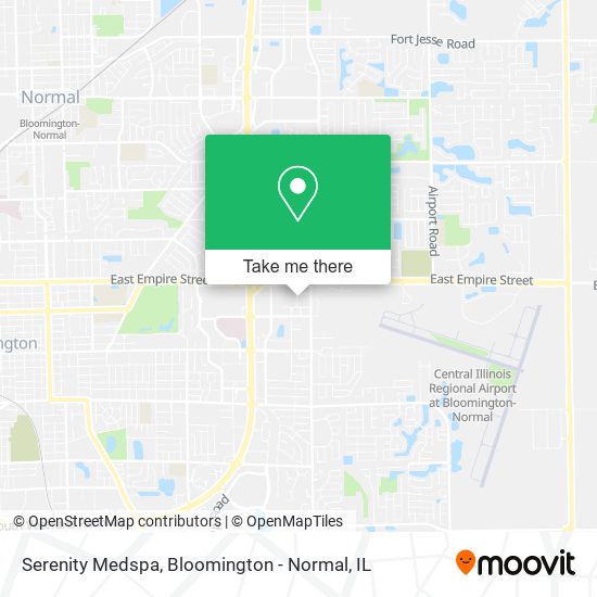 Serenity Medspa map
