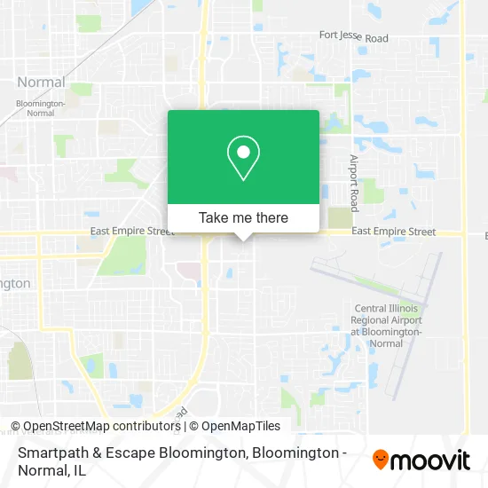 Smartpath & Escape Bloomington map