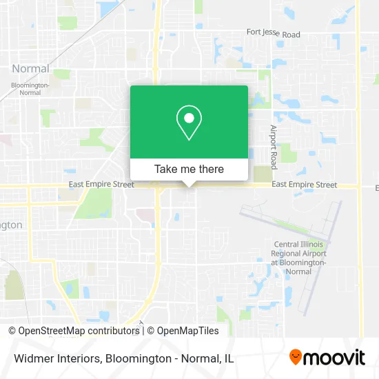 Widmer Interiors map