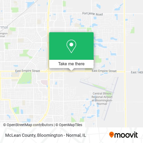 Mapa de McLean County