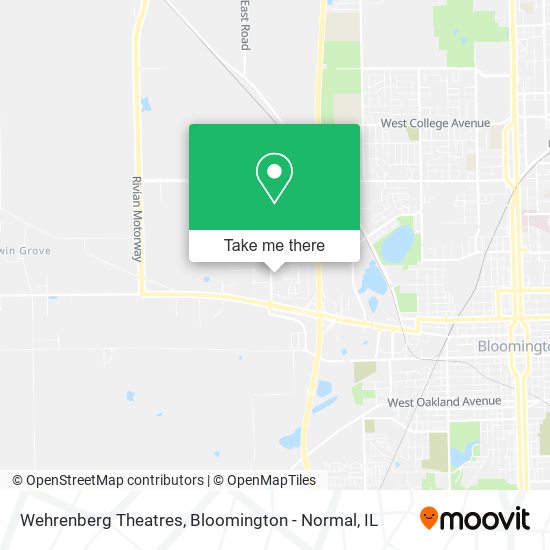 Wehrenberg Theatres map