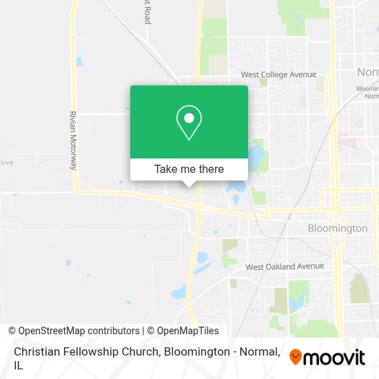 Christian Fellowship Church map