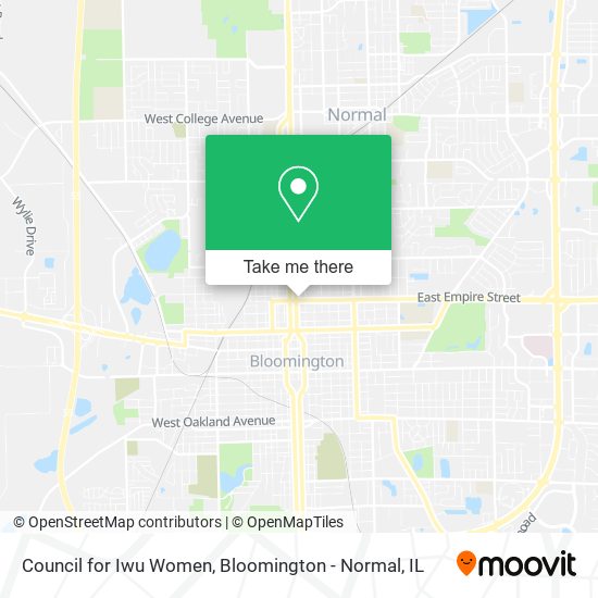 Council for Iwu Women map