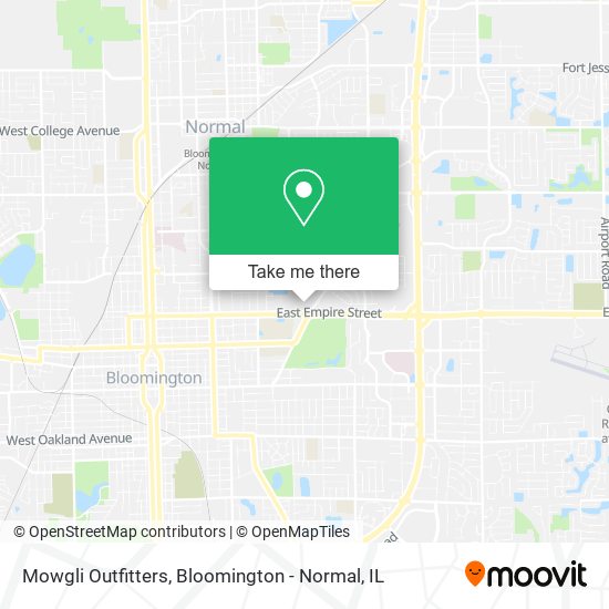 Mowgli Outfitters map