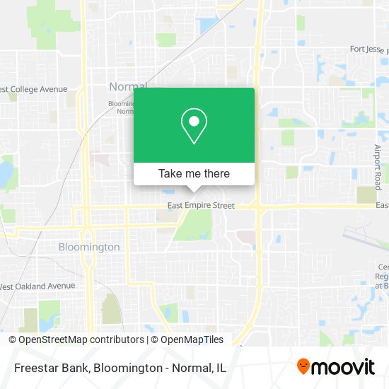 Freestar Bank map