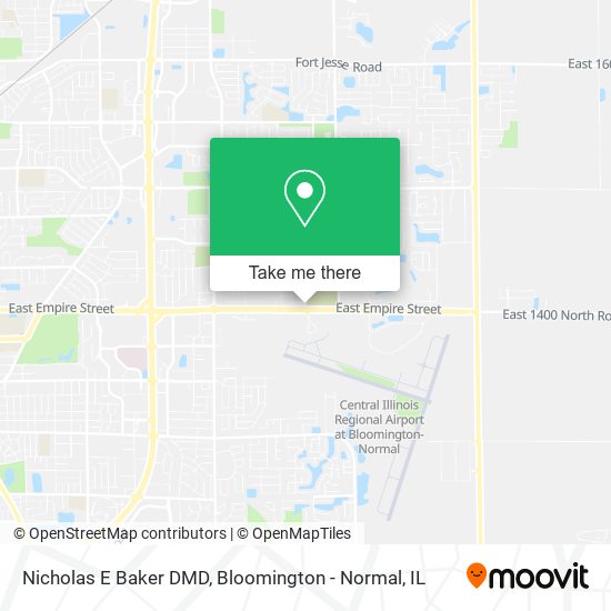 Mapa de Nicholas E Baker DMD