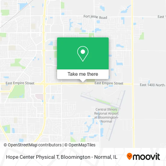 Hope Center Physical T map