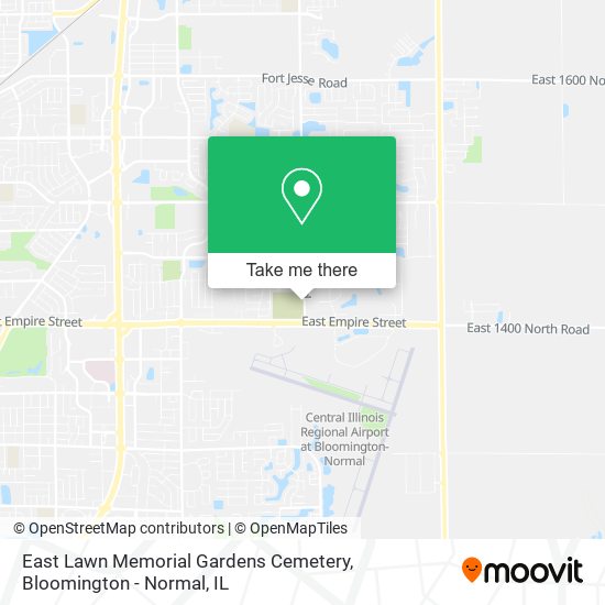 East Lawn Memorial Gardens Cemetery map