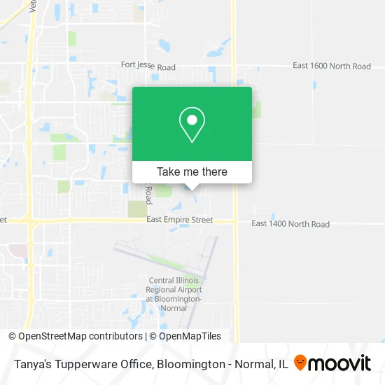 Tanya's Tupperware Office map