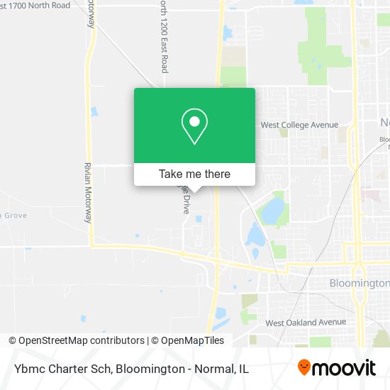 Mapa de Ybmc Charter Sch