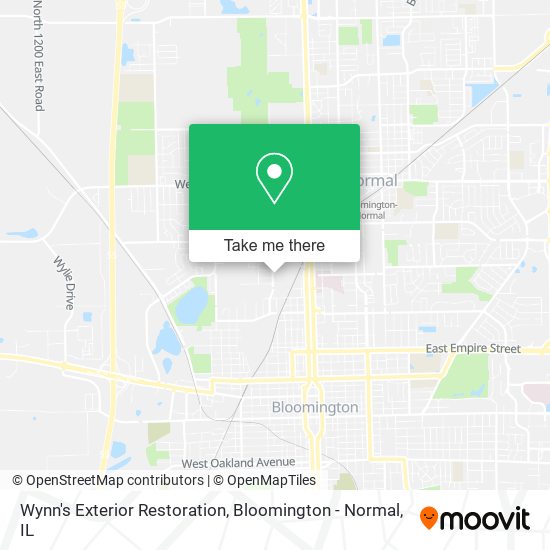 Wynn's Exterior Restoration map
