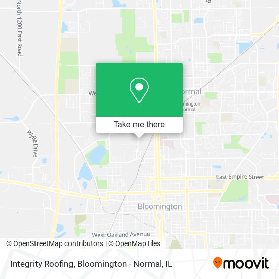 Integrity Roofing map